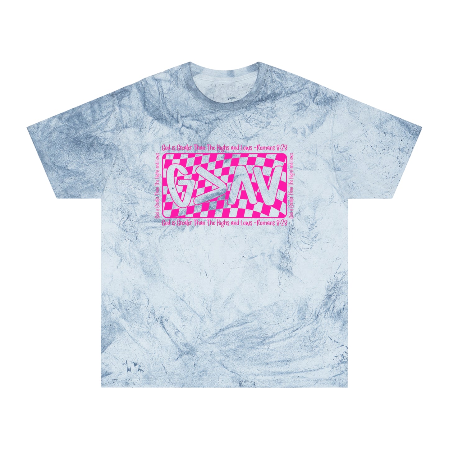 Tie-Dye God Is Greater Graphic Tee