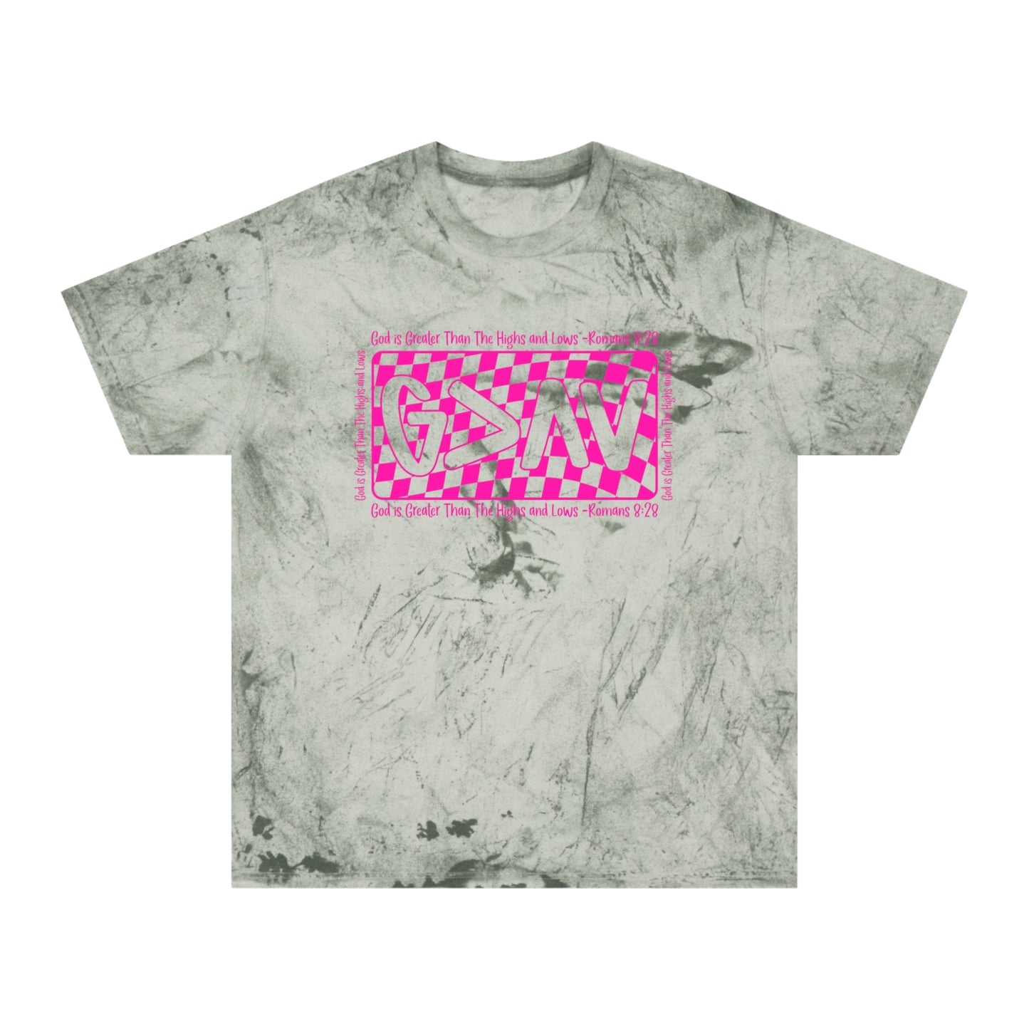 Tie-Dye God Is Greater Graphic Tee
