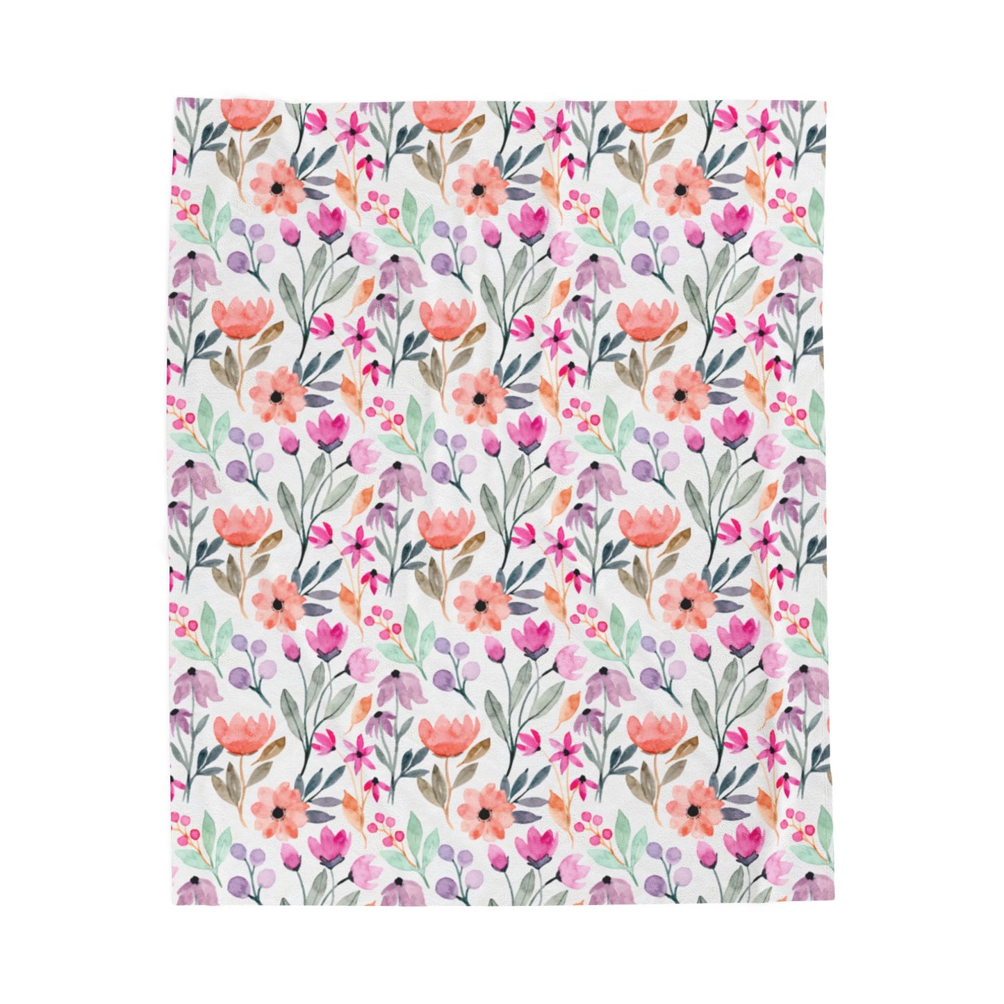 Honey Spur Wildflower Throw