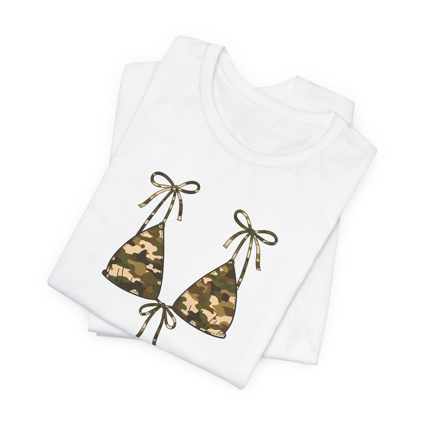 Camo Bikini Graphic Tee