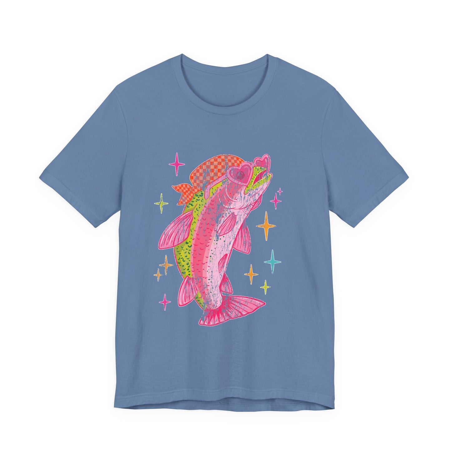 Cute Retro Sea Graphic T-Shirt