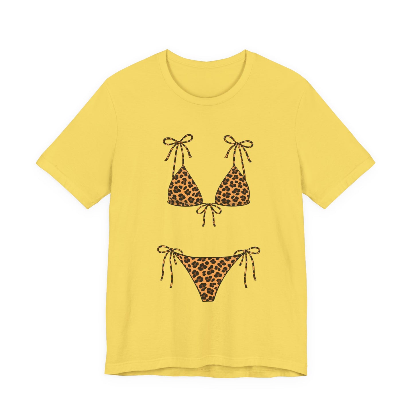 Leopard Bikini Cute Graphic Tee