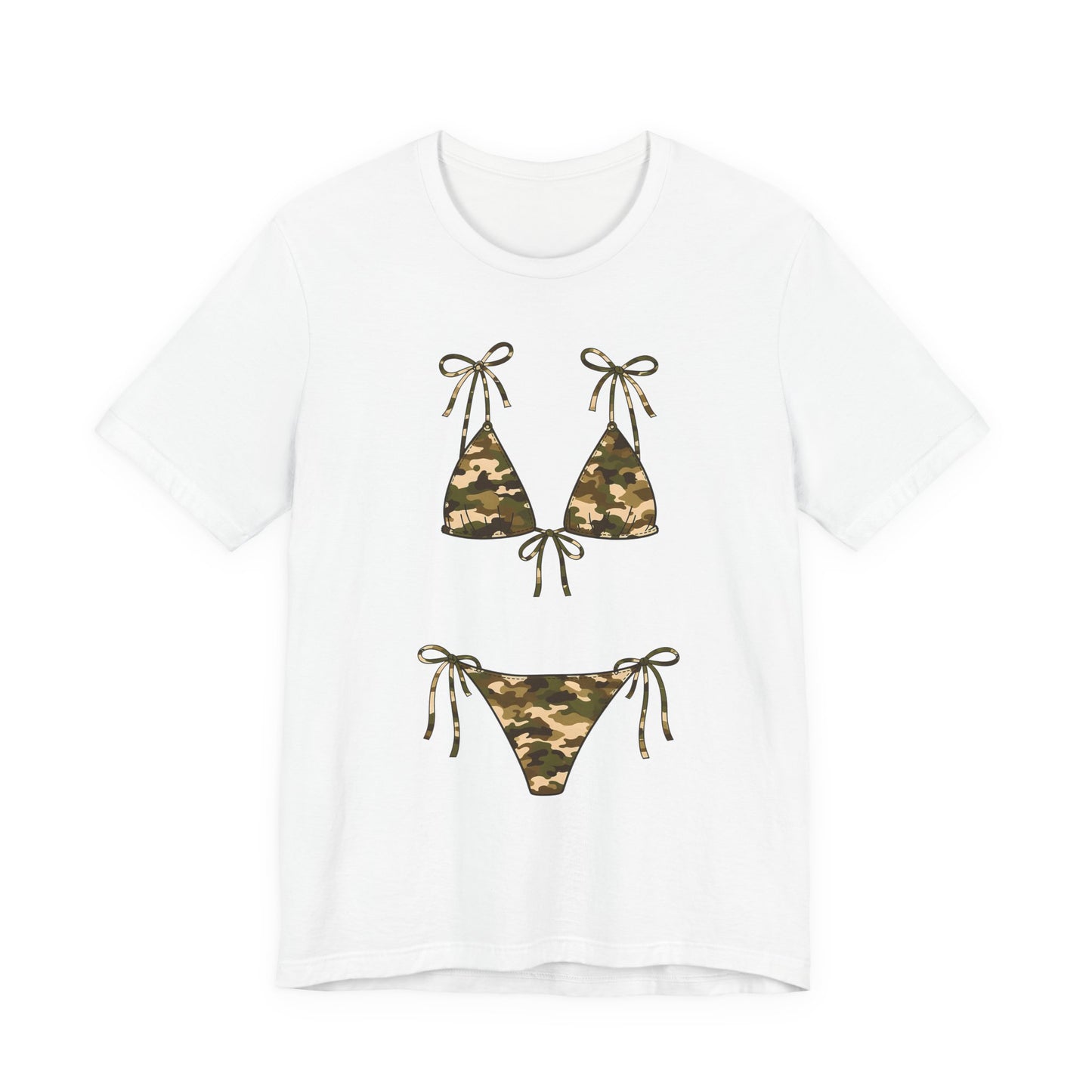 Camo Bikini Graphic Tee