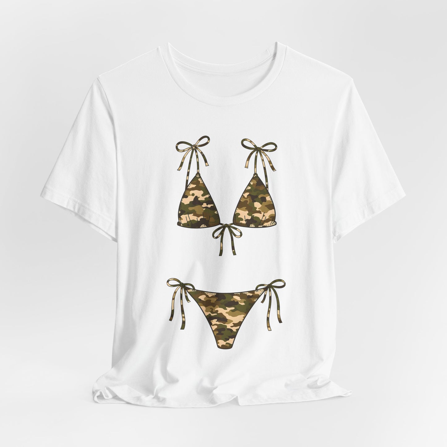 Camo Bikini Graphic Tee
