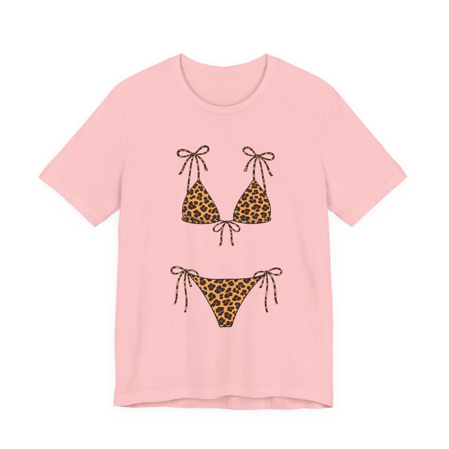 Leopard Bikini Cute Graphic Tee