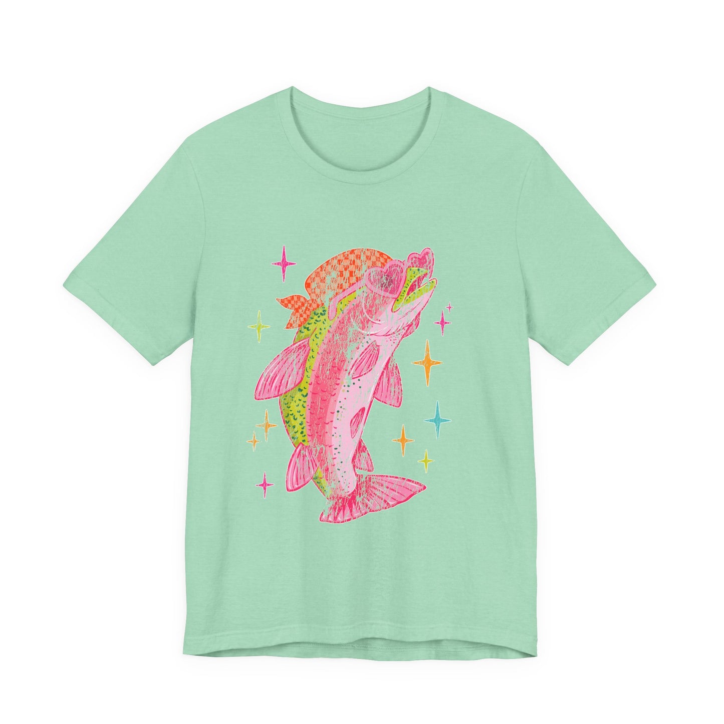 Cute Retro Sea Graphic T-Shirt