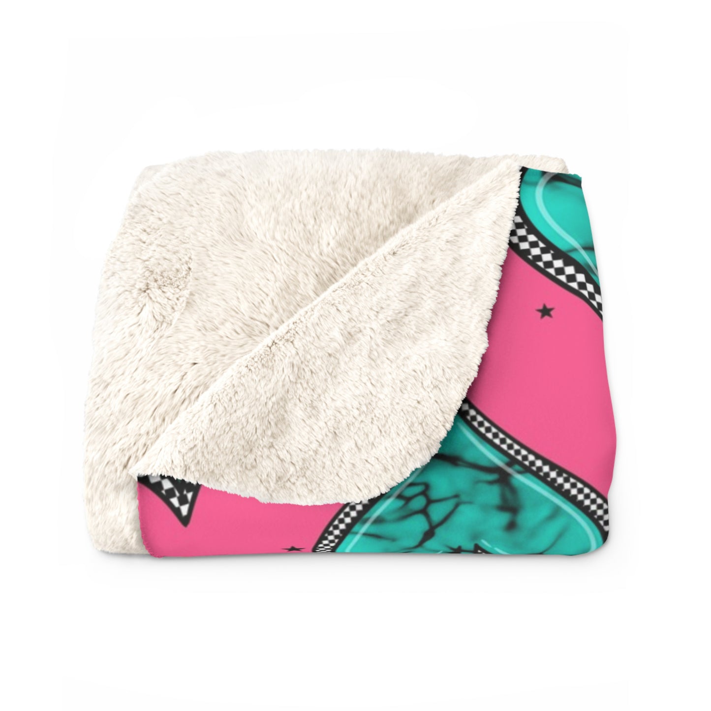 Pink Rodeo Babe Sherpa Blanket