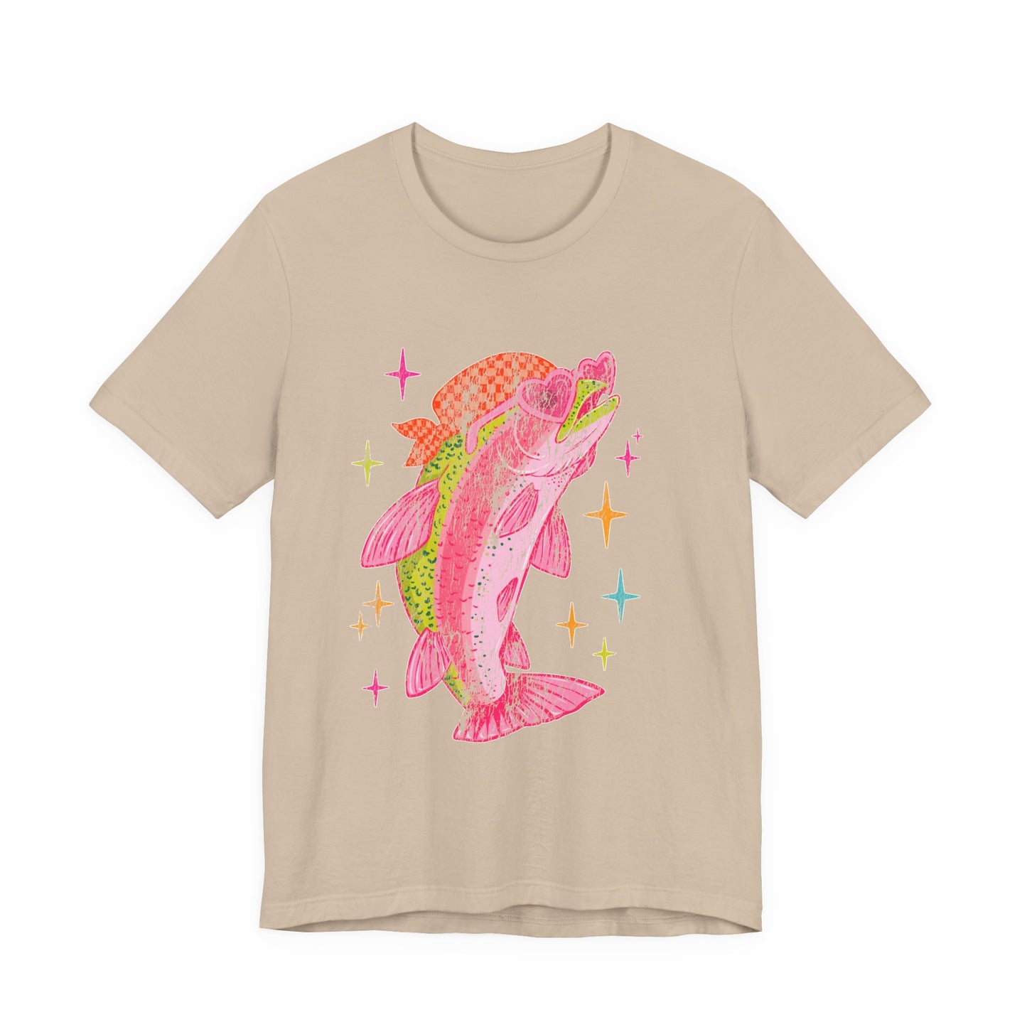 Cute Retro Sea Graphic T-Shirt