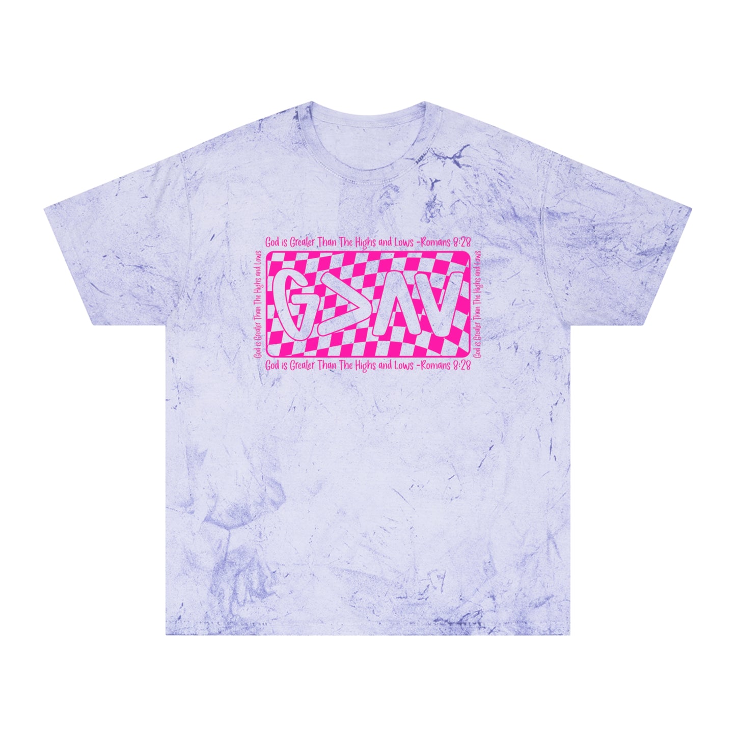 Tie-Dye God Is Greater Graphic Tee