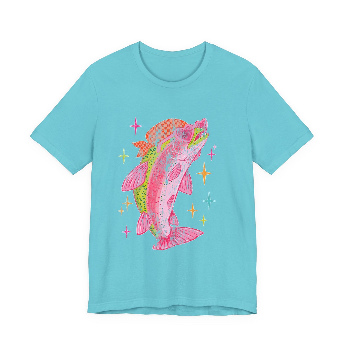Cute Retro Sea Graphic T-Shirt