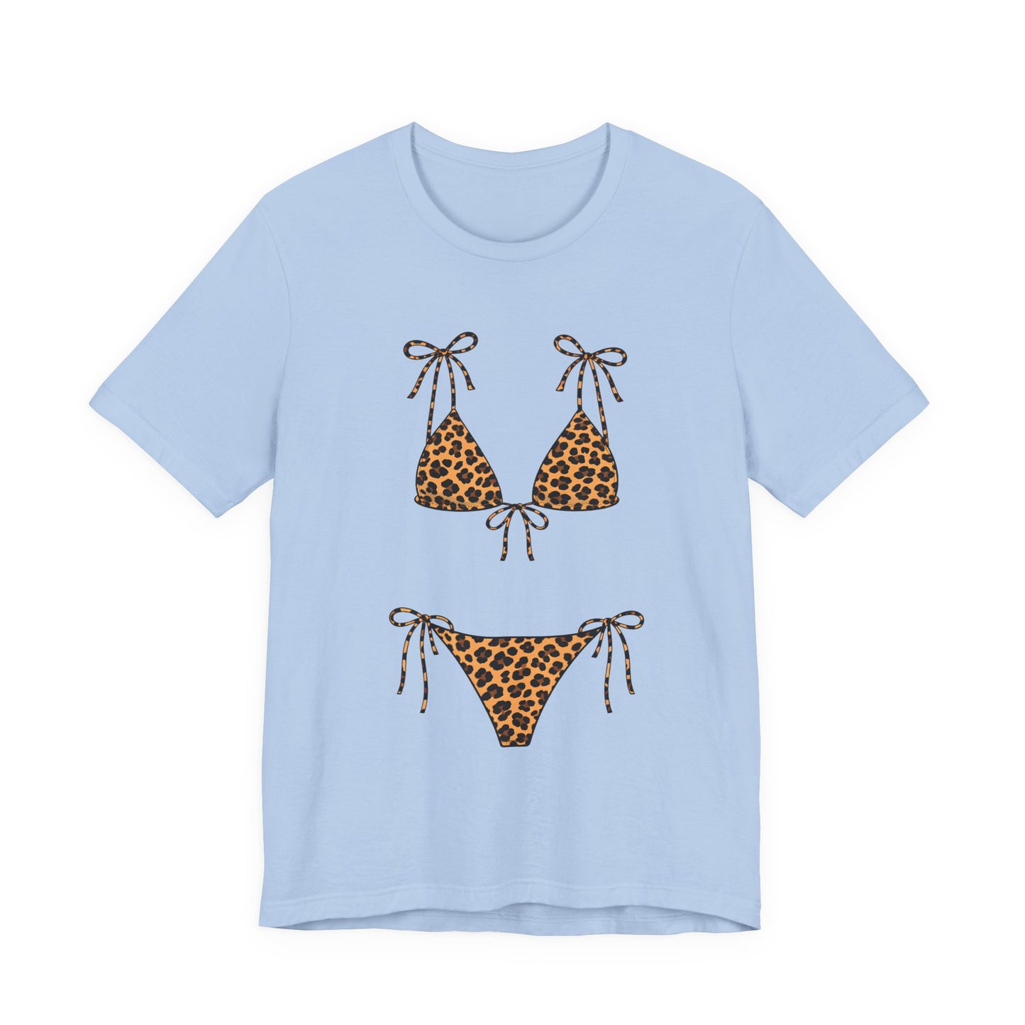 Leopard Bikini Cute Graphic Tee