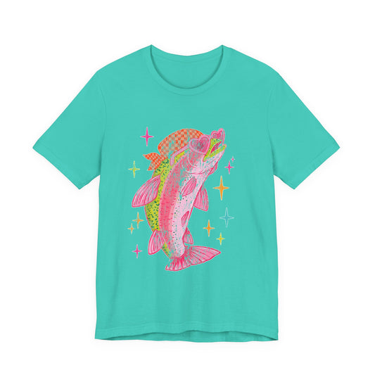 Cute Retro Sea Graphic T-Shirt