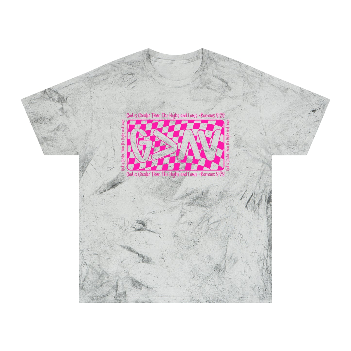 Tie-Dye God Is Greater Graphic Tee