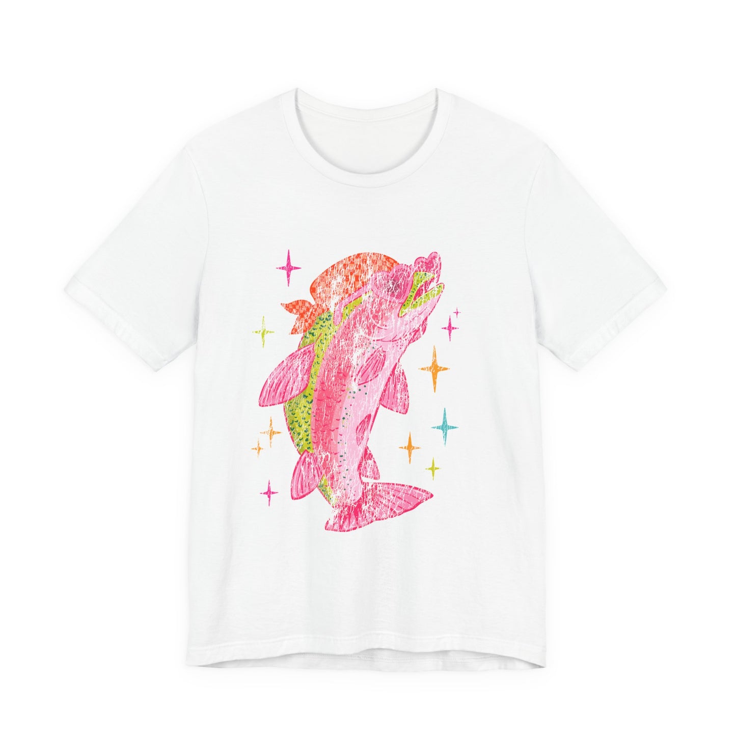 Cute Retro Sea Graphic T-Shirt