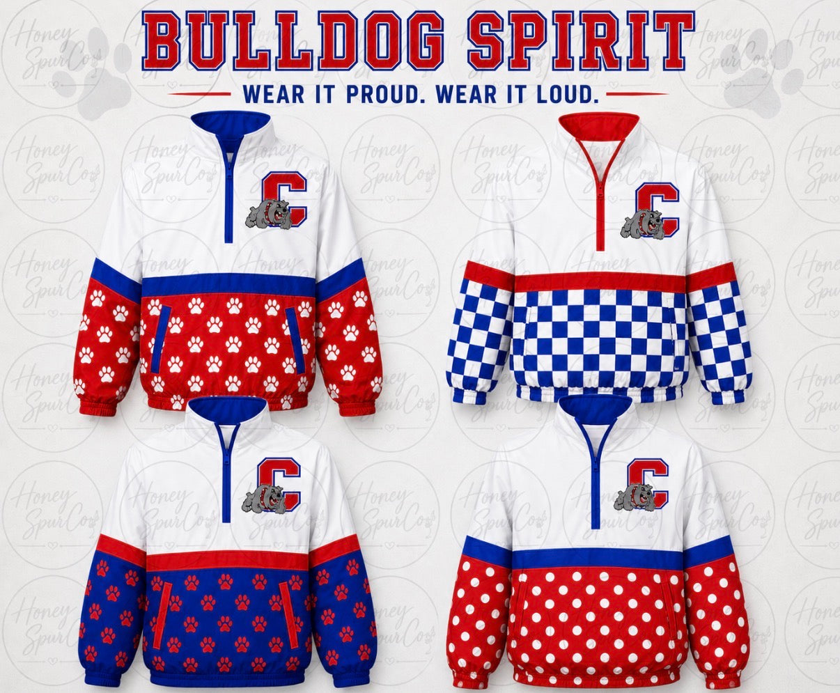 Custom Bulldog Spirit Wind Breaker