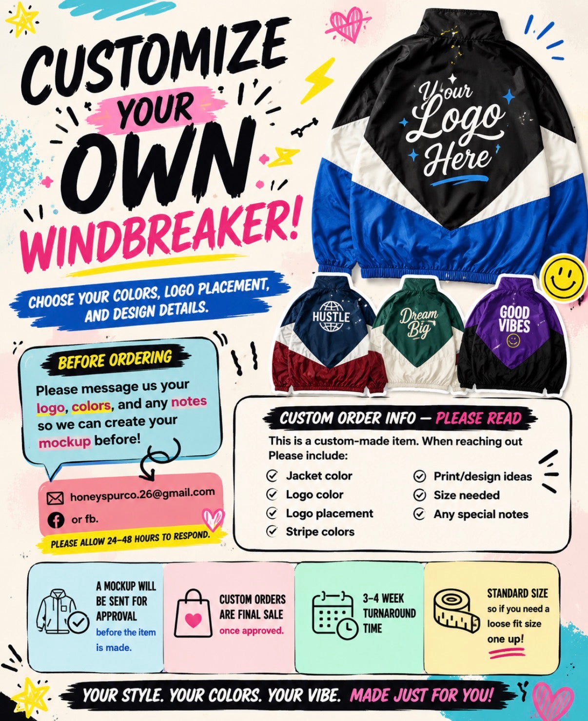 Custom Windbreaker